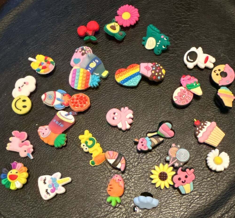 Crocs Shoe Charms PVC Decorative Accessories Assorted Lot (36 count)